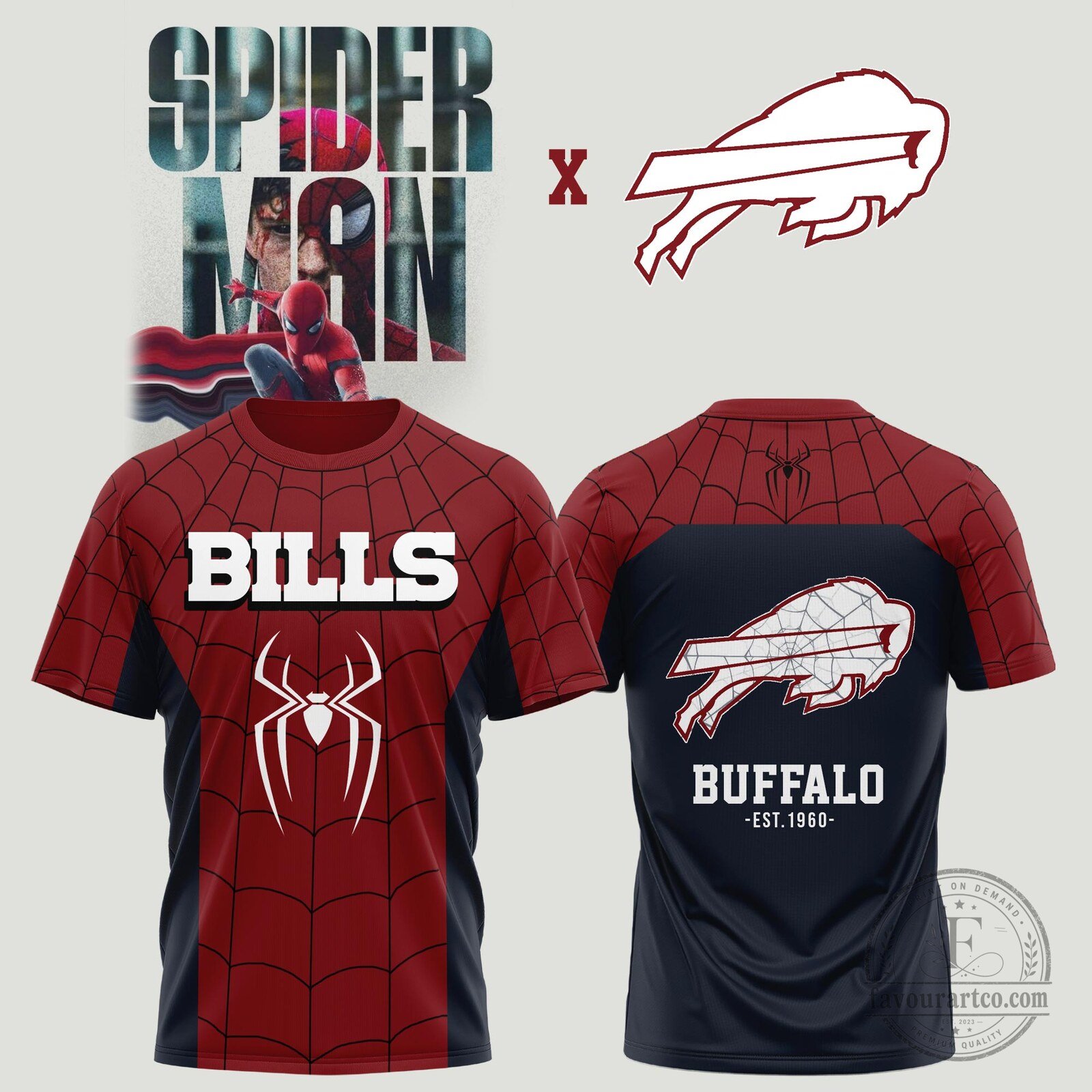Buffalo Bills x Spider Man "Brand New Day" 2026 Shirt Hoodie