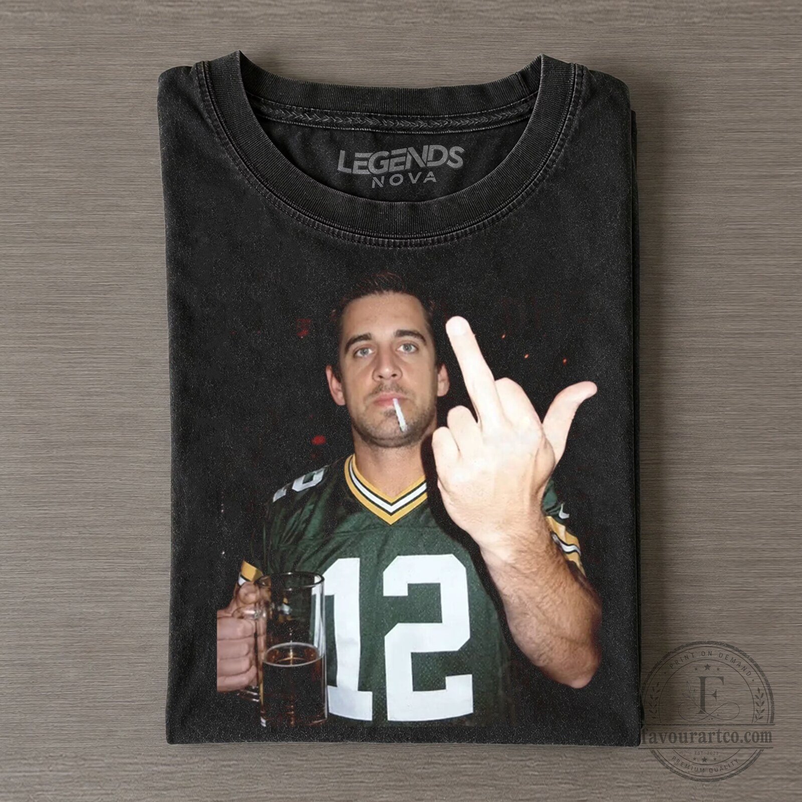 Aaron Rodgers Green Bay Packers Football Legend T-Shirt