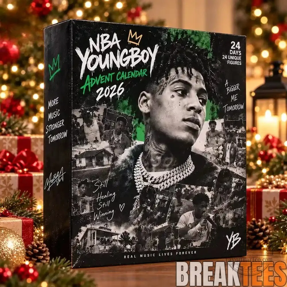 NBA YoungBoy Never Broke Again 2026 Advent Calendar with 24 Unique Figures 10 NBA YoungBoy Never Broke Again 2026 Advent Calendar with 24 Unique Figures