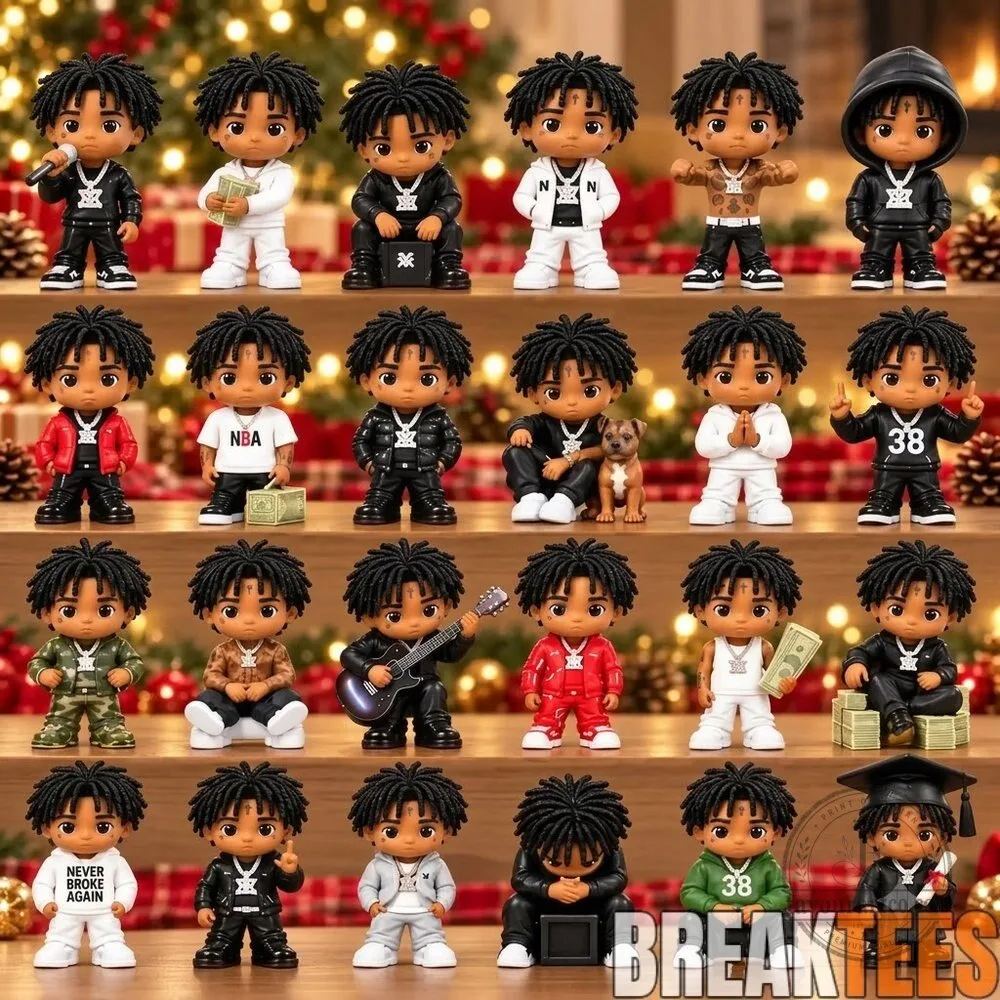 NBA YoungBoy Never Broke Again 2026 Advent Calendar with 24 Unique Figures 11 NBA YoungBoy Never Broke Again 2026 Advent Calendar with 24 Unique Figures