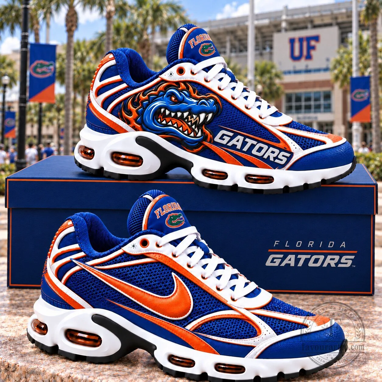 Florida Gators NCAA College Team Logo Air Max Style Running Shoes 2 Florida Gators NCAA College Team Logo Air Max Style Running Shoes