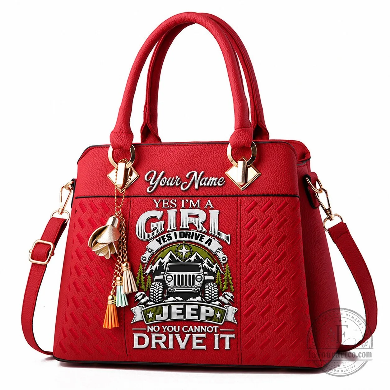 Personalized Jeep Girl Yes I Drive A Jeep No You Cannot Drive It Handbag 21 Personalized Jeep Girl Yes I Drive A Jeep No You Cannot Drive It Handbag
