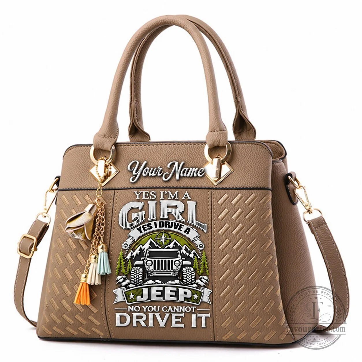 Personalized Jeep Girl Yes I Drive A Jeep No You Cannot Drive It Handbag 22 Personalized Jeep Girl Yes I Drive A Jeep No You Cannot Drive It Handbag