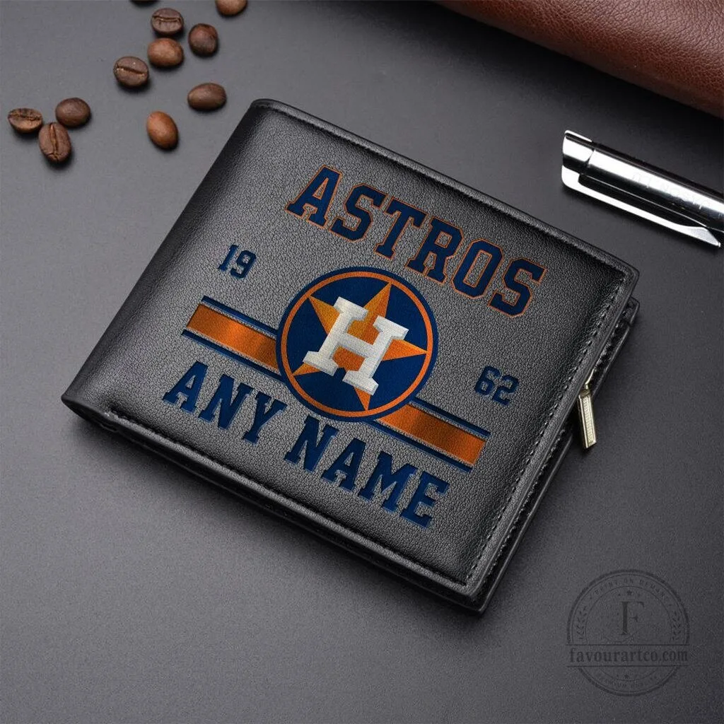 Houston Astros Personalized Name Baseball Team Fan Wallet 8 Houston Astros Personalized Name Baseball Team Fan Wallet