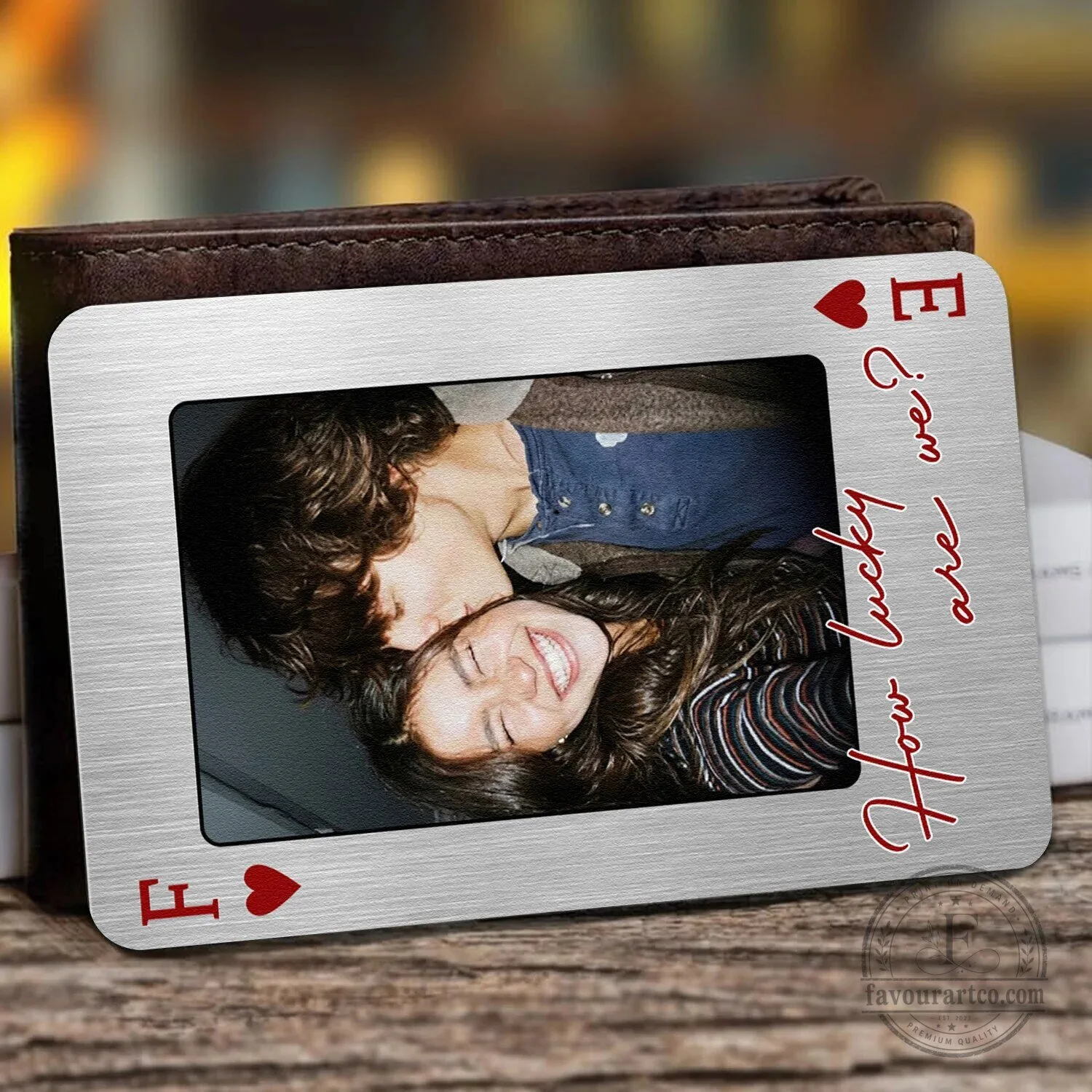 Personalized Wallet Card for Couples, Custom Photo Playing Card Insert Gift 12 Personalized Wallet Card for Couples, Custom Photo Playing Card Insert Gift