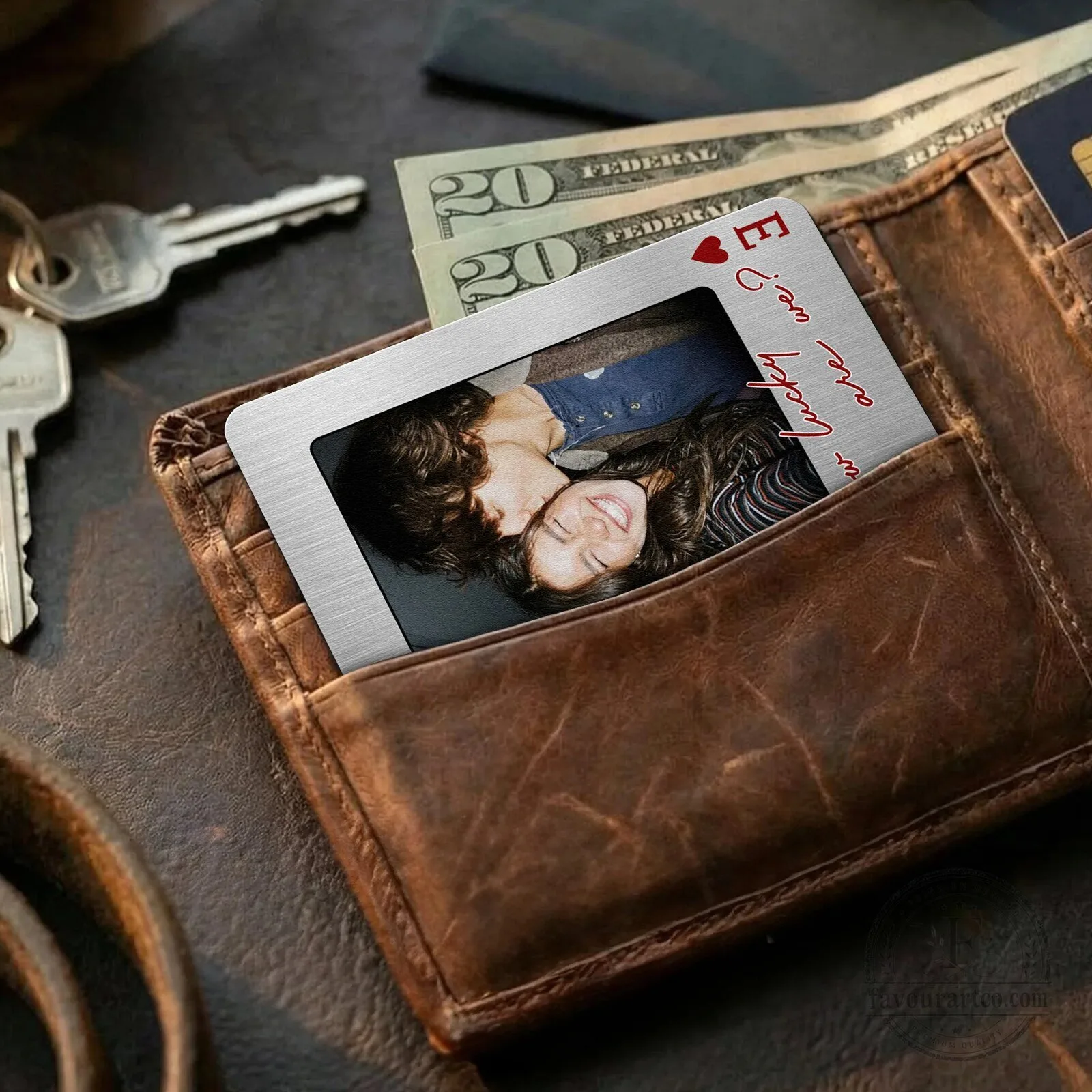 Personalized Wallet Card for Couples, Custom Photo Playing Card Insert Gift 15 Personalized Wallet Card for Couples, Custom Photo Playing Card Insert Gift