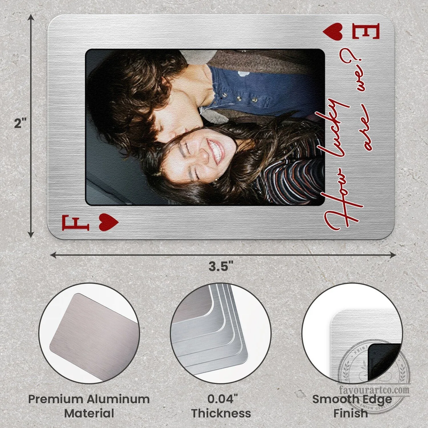 Personalized Wallet Card for Couples, Custom Photo Playing Card Insert Gift 17 Personalized Wallet Card for Couples, Custom Photo Playing Card Insert Gift
