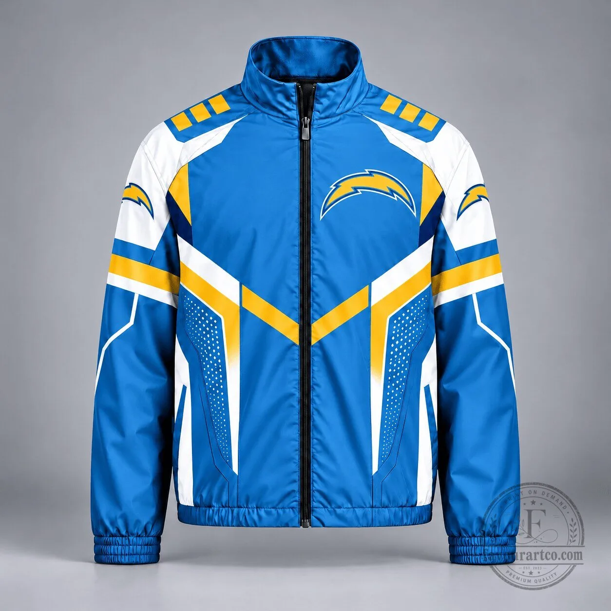 Los Angeles Chargers Premium National Football League Apex Velocity Zip Jacket