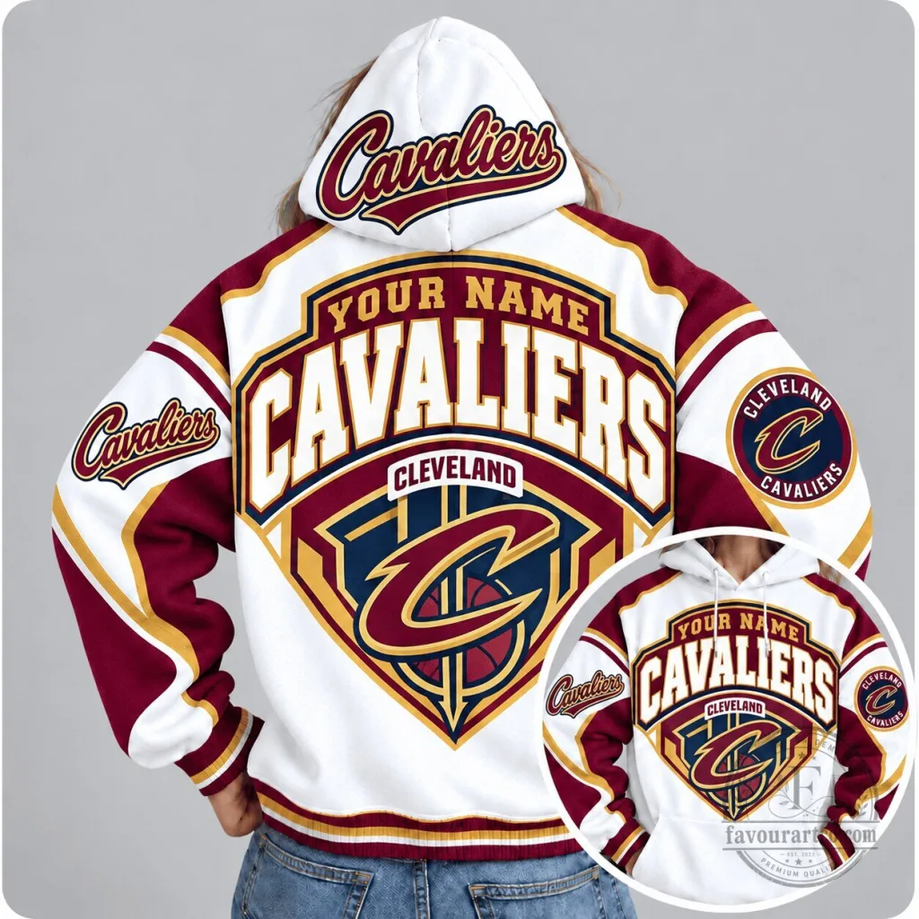 Cleveland Cavaliers Personalized Basketball Fan Pullover Hoodie Cleveland Cavaliers Personalized Basketball Fan Pullover Hoodie