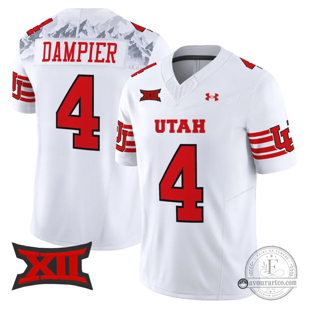 Limited Edition White Vapor Jersey for Utah Utes Football Team Limited Edition White Vapor Jersey for Utah Utes Football Team