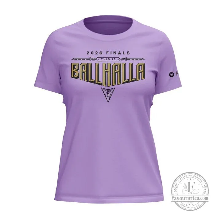 Women's T-Shirt Go Valks for Golden State Valkyries 2026 Finals at Ballhalla 8 Women