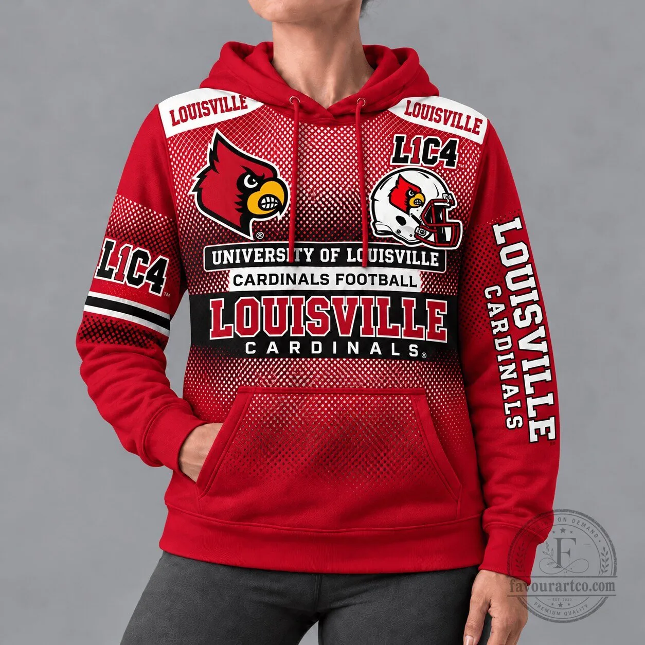 Louisville Cardinals Football University Of Louisville Game Day Hoodie 2 Louisville Cardinals Football University Of Louisville Game Day Hoodie