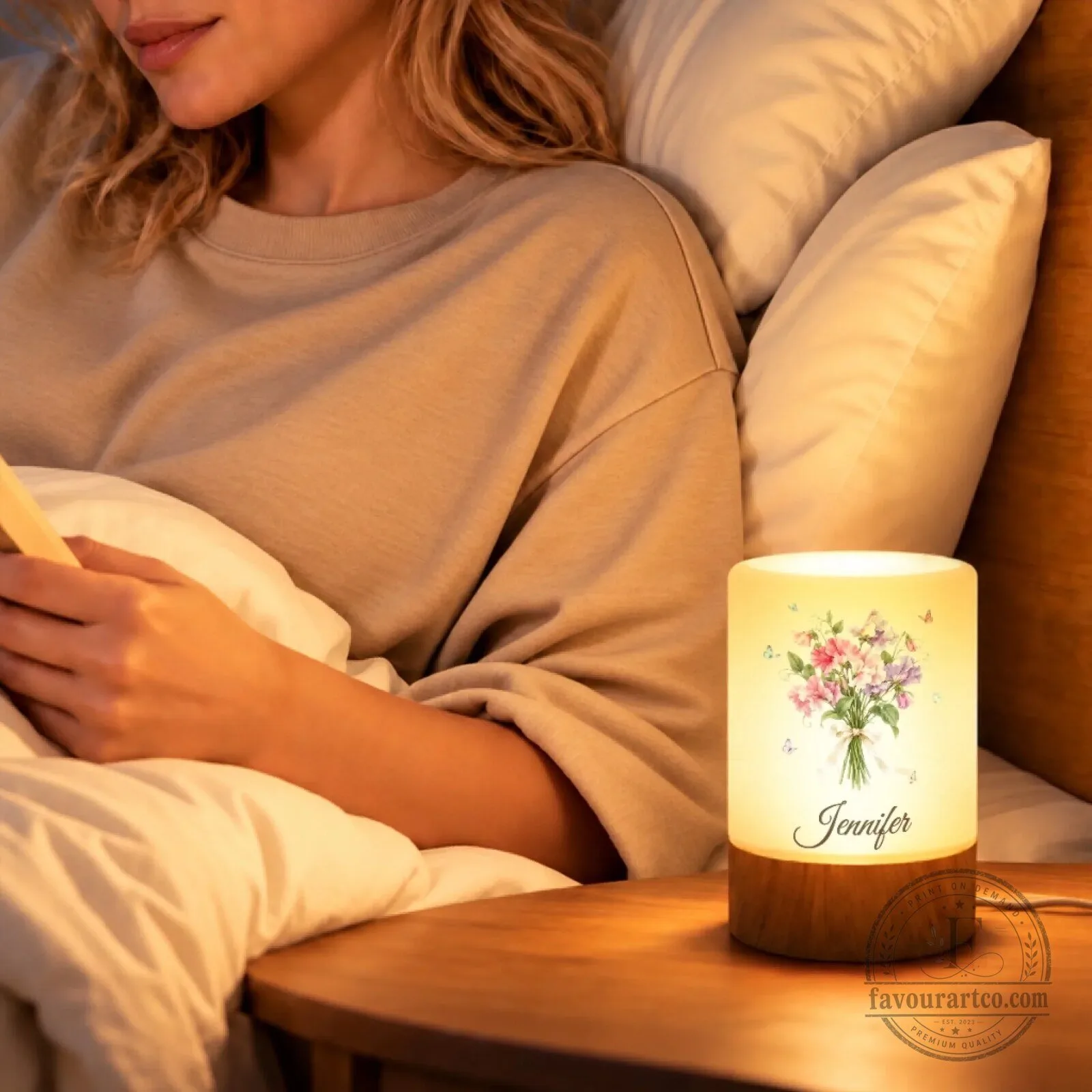 Personalized Butterfly Bouquet Dimmable Touch Night Light Lamp for Women 9 Personalized Butterfly Bouquet Dimmable Touch Night Light Lamp for Women