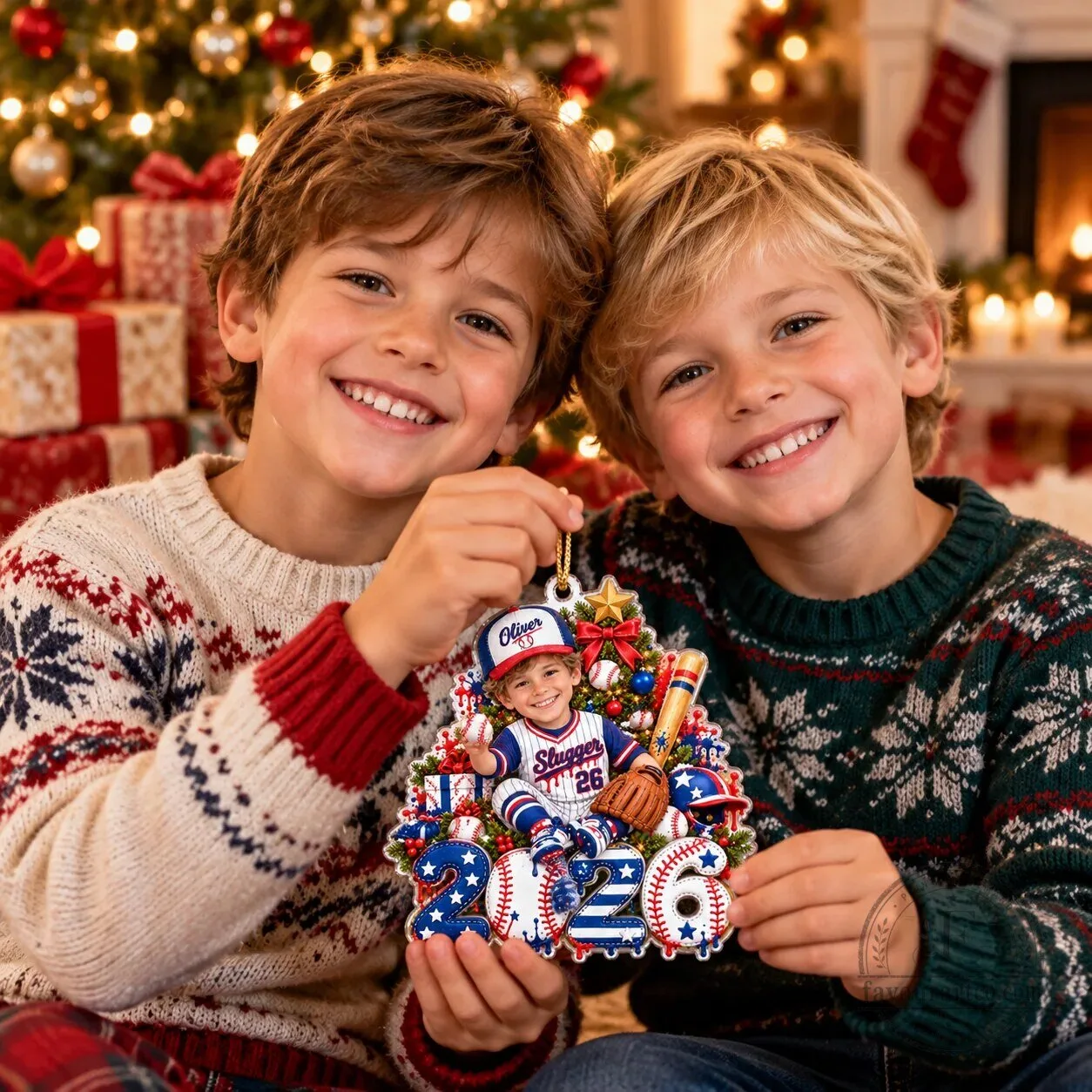 Personalized Baseball Player Christmas Tree Ornament, Custom Photo Acrylic Holiday Decoration 11 Personalized Baseball Player Christmas Tree Ornament, Custom Photo Acrylic Holiday Decoration